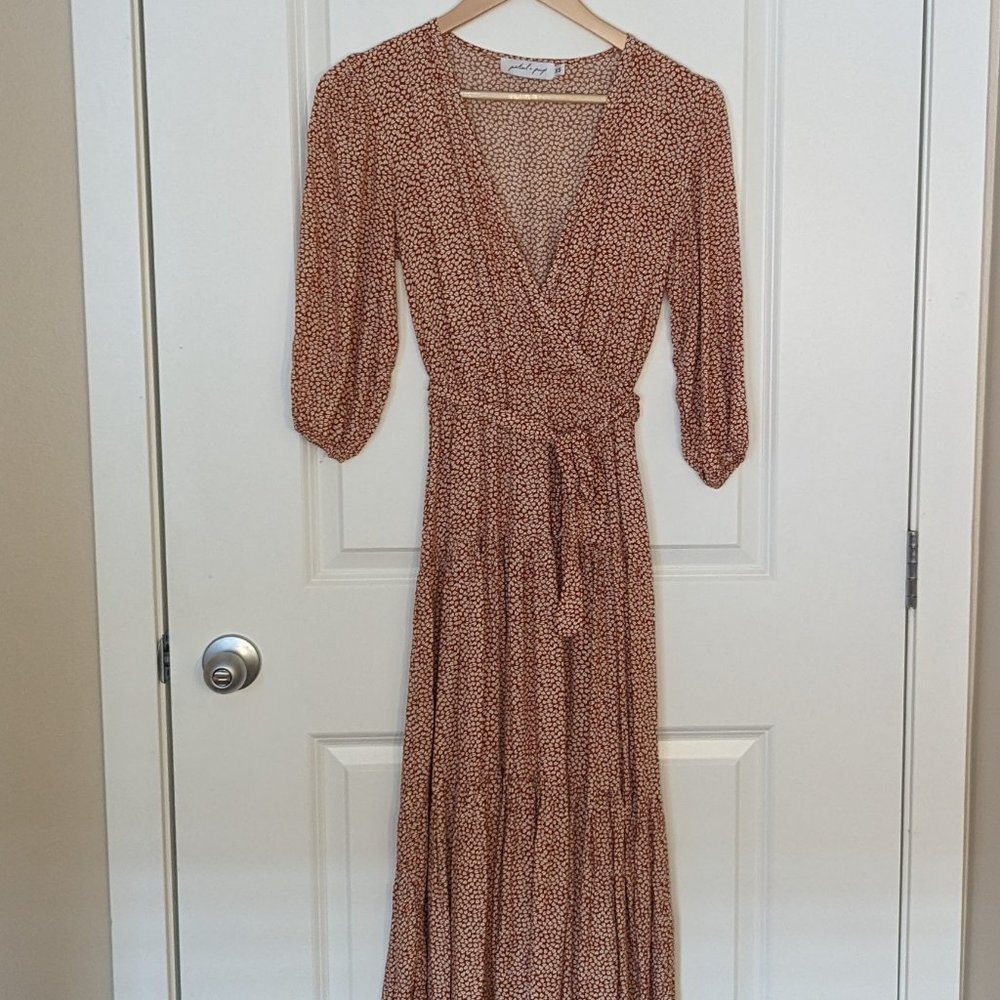 Petal & Pup Hadyn Dress in Rust - Picture 6 of 11